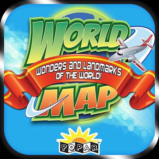 Popar World Map app icon