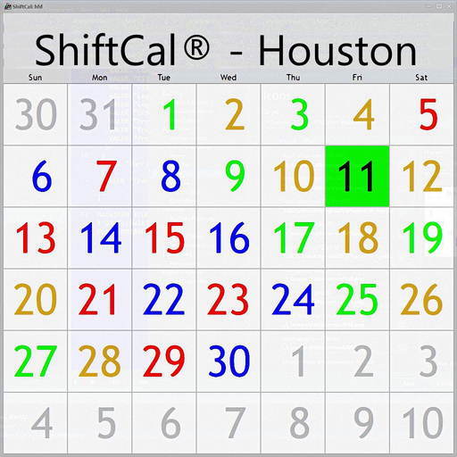 ShiftCal® for Houston Fire app icon