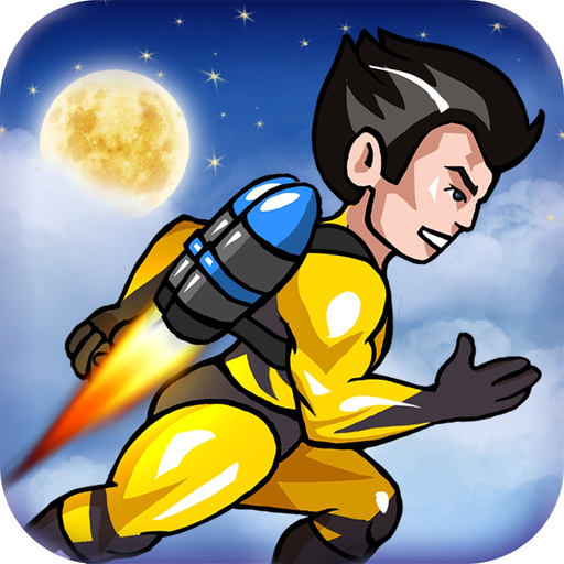 Super Hero Action JetPack Man - Best Super Fun Mega Adventure Race Game app icon