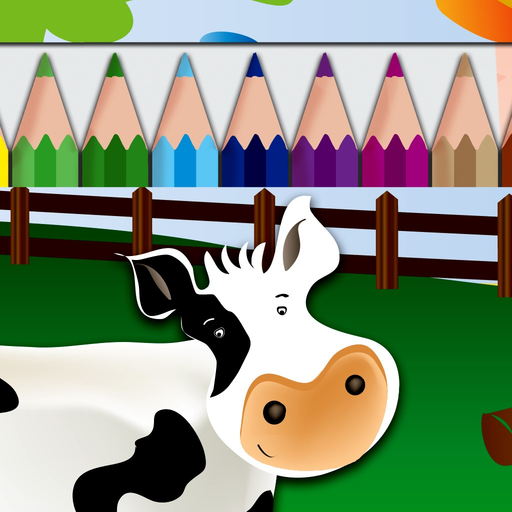 Draw and Colour: The Farm app icon