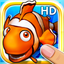 Ocean puzzle HD with colorful sea animals and fish icon