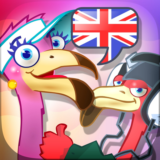 English for Kids – Mingoville School Edition includes fun language learning games and activities for children aged 6 -12 app icon