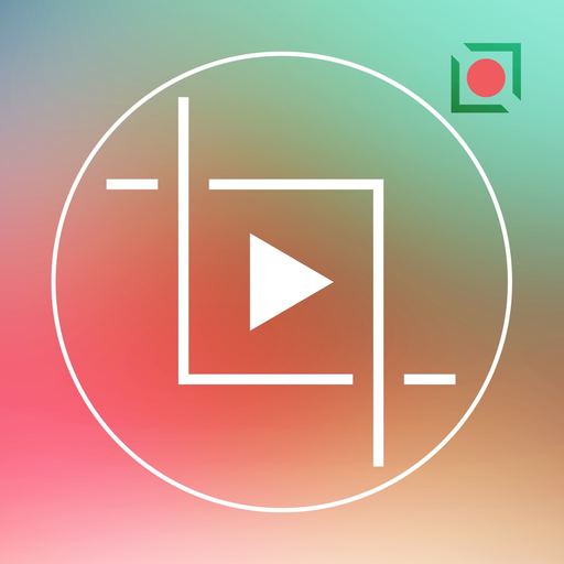 Crop Video Square Editor app icon