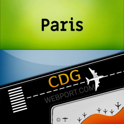 Paris Airport CDG Info + Radar app icon
