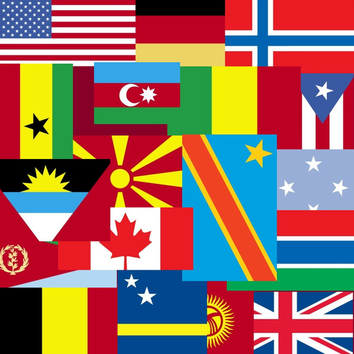 World Flags and Geography app icon