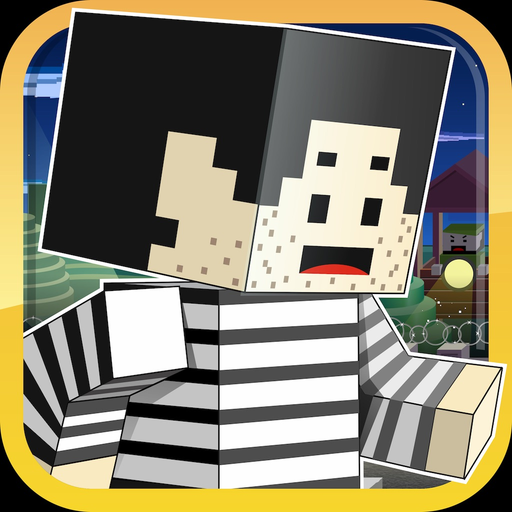 Pixel Prison Runner : Cops Run app icon