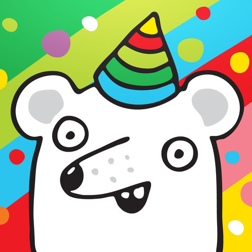 Damki Town Kids Coloring Book app icon