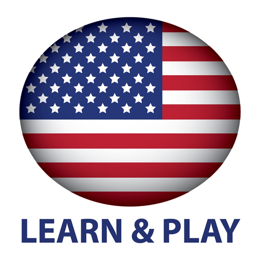 Learn and play US English + app icon