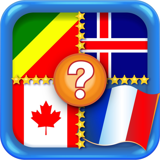 Flagomania - fascinating game with flags and their countries. Flags of countries from all around the world in the one application app icon
