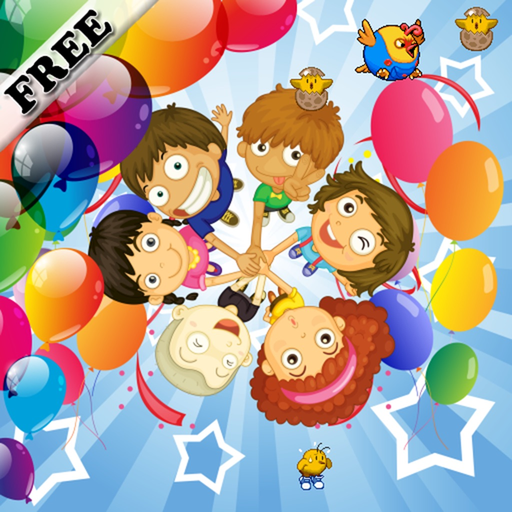 Funny Balloons for Toddlers - Educational Games ! FREE app app icon