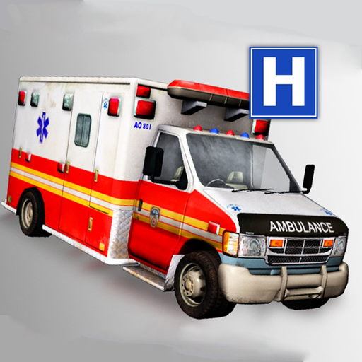 Ambulance Parking - Emergency Hospital Driving Free app icon