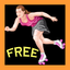 Roller Skating 3D Free Skate Action Board Game icon