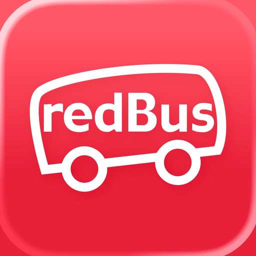 redBus: Bus, Train Booking App app icon