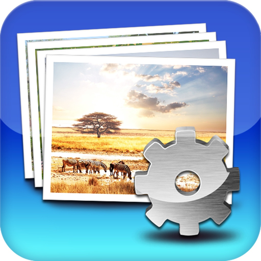 Batch Photo Editor - Watermark, Resize and Effects app icon
