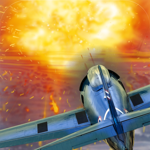 Awesome Fun Jet Airplane Flying & Fighting Game - War Shooting F16 Airplanes And Bombing Games For Boys & Teen Kids Free app icon