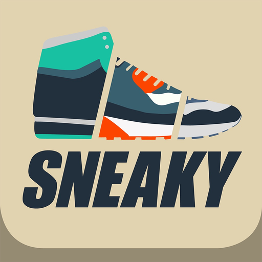 Sneaky: the best free stylish sneaker game top for kids and girls app icon