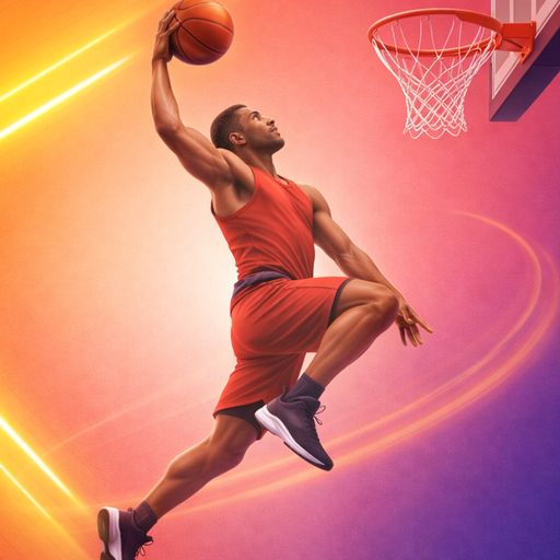 Jump~Higher , Learn to Dunk app icon