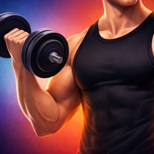 Build Muscle Strength Training app icon