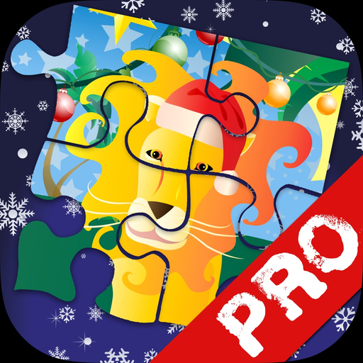 Xmas Jigsaws Game: Jungle PRO app icon