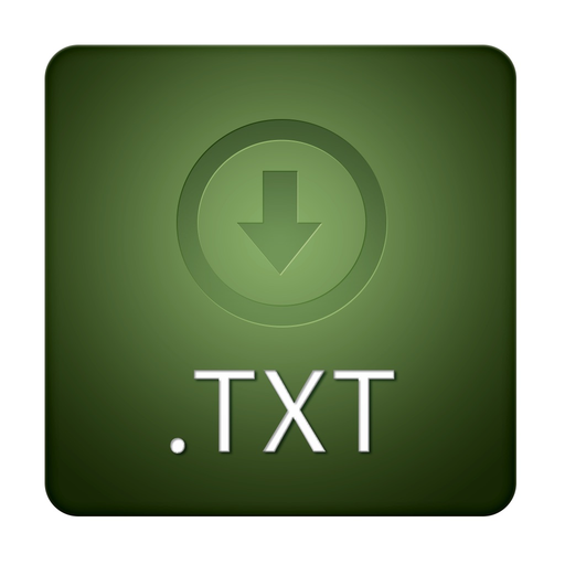 Any to TXT app icon