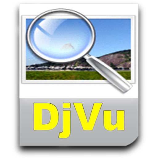 DjVu Viewer + DjVu to PDF app icon