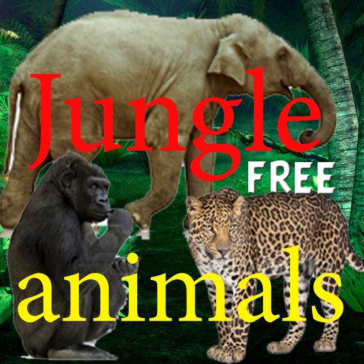 Jungle animals Free app icon