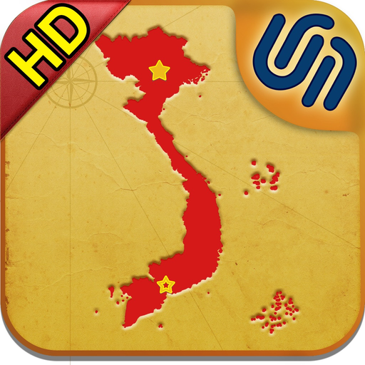 MapPieces:Vietnam HD app icon