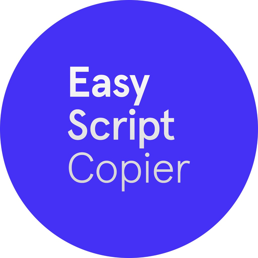 Easy Script Copier app icon
