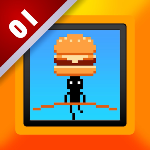 Hamburger Trapeze Act app icon