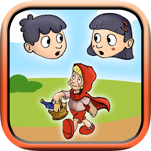 Little red riding hood tale app icon