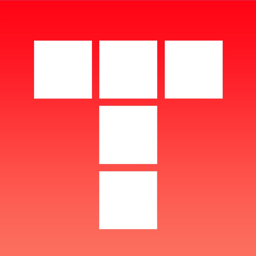 Numtris: best addicting logic number game with cool multiplayer split screen mode to play between two good friends. Including simple but challenging numeric puzzle mini games to improve your math skills. Free! app icon