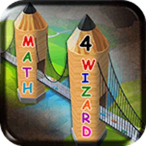 Math Wizard Grade 4 for iPad app icon
