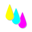 Color mixing guide icon