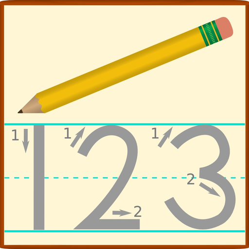 Tracing Numbers app icon