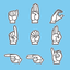 American Sign Language icon