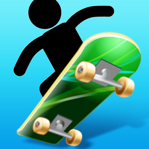 Downhill Skateboard 3D Free app icon