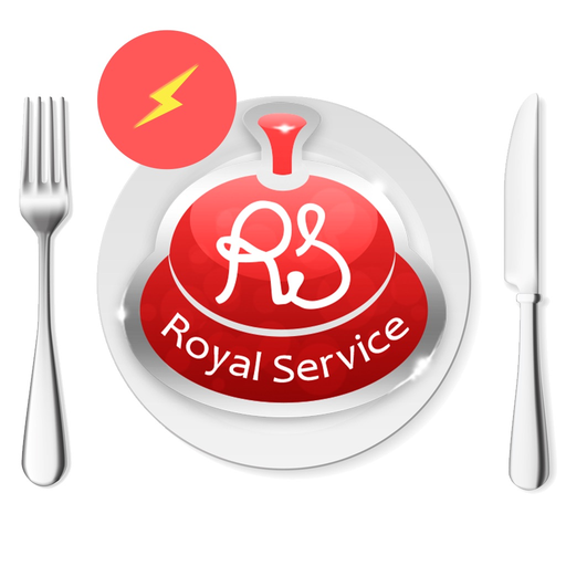 Royal Service - Доставка еды из ресторанов, суши баров и кафе Киева круглосуточно онлайн. Карта электрозаправок. app icon