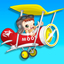 Biplane Pilot for Kids icon