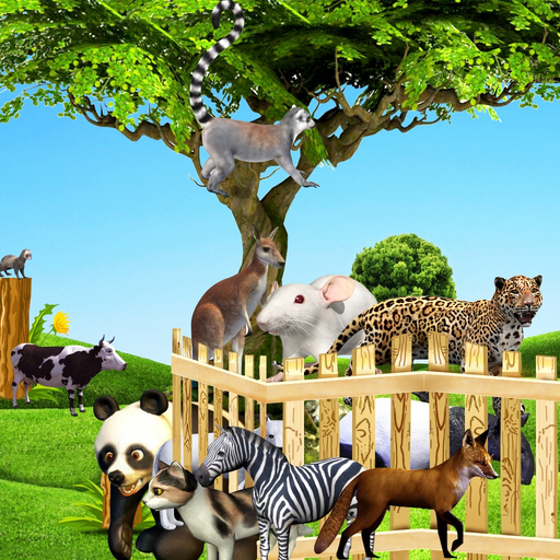 Learning Animal Names for Kids app icon