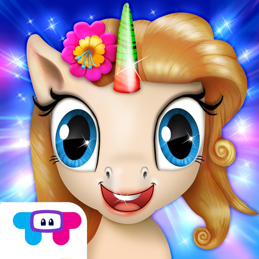 Pony Care Rainbow Resort - Enchanted Fashion Salon app icon