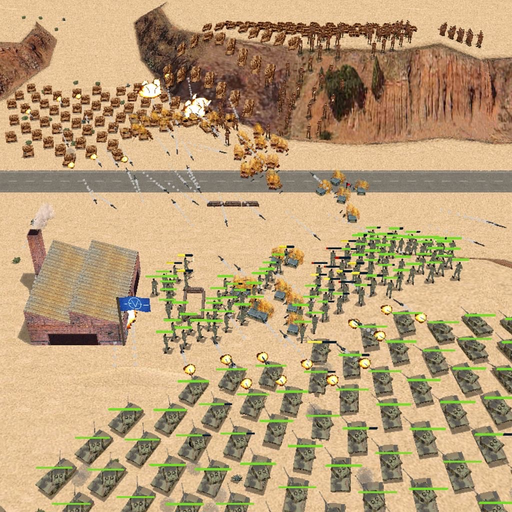 Desert War 3D - Strategy game app icon