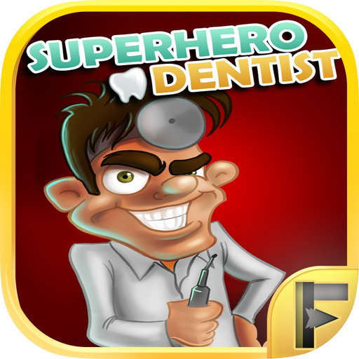 Superhero Dentist Action Game app icon