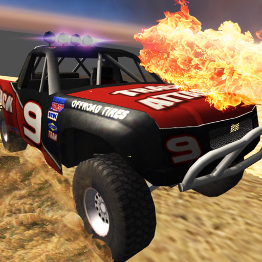 Blazing Wheels 4x4 Truck Racing Free app icon