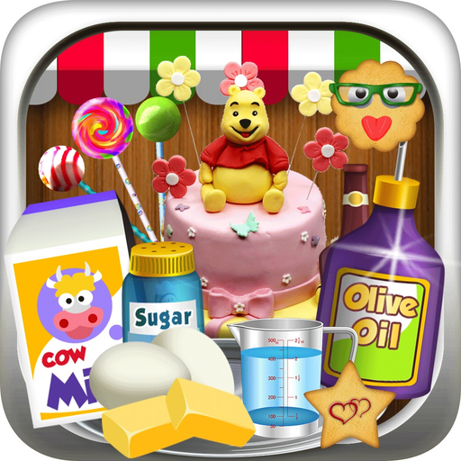 Cake Pop Ice Cream Maker - cupcake dessert mania food making cooking games for kids app icon