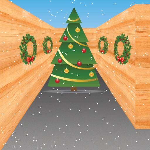 Santa Mazes Game app icon