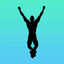 Pull up workout icon