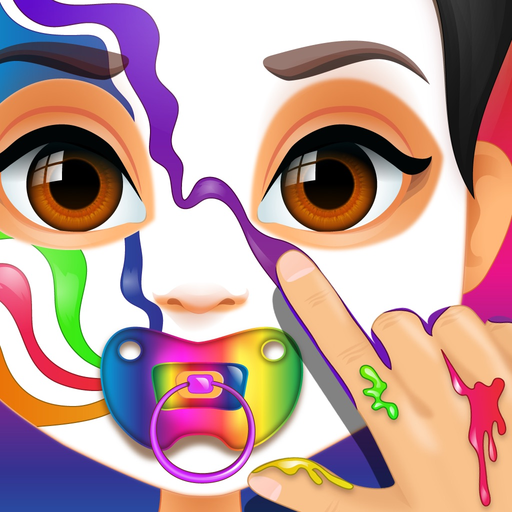 Baby Face Paint Salon Games app icon
