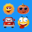 Emoji Smiley - Free Color Unicode Emoticons Keyboard for SMS, Messages & Email icon