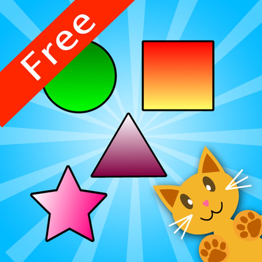 QCat - toddler shape educational game (free) app icon