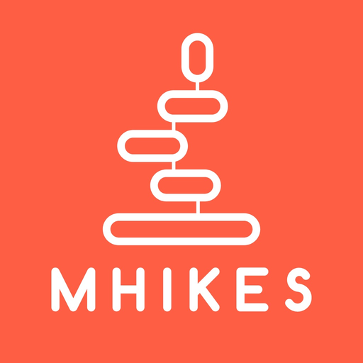 Mhikes, geo-guided hikes. app icon